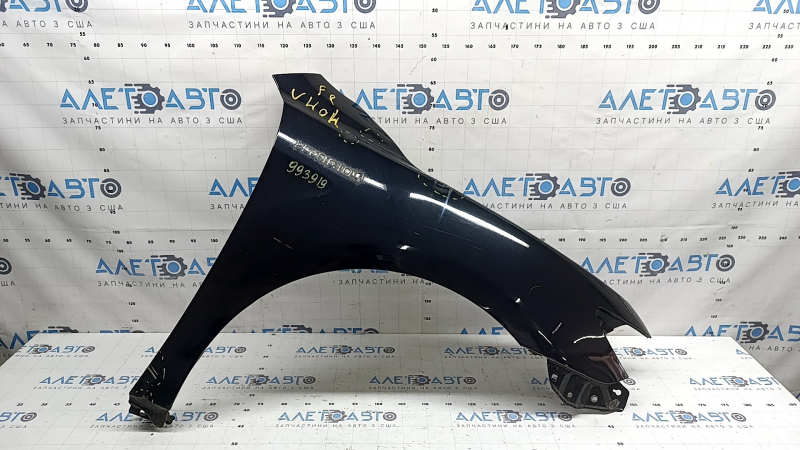 Крыло переднее правое Toyota Camry v40 07-11 черный 202, царапины, коррозия, вмятины, тычка