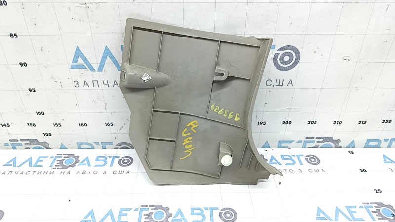 Накладка передней стойки нижняя левая Toyota Camry v40 07-11 бежевая, царапины, под чистку