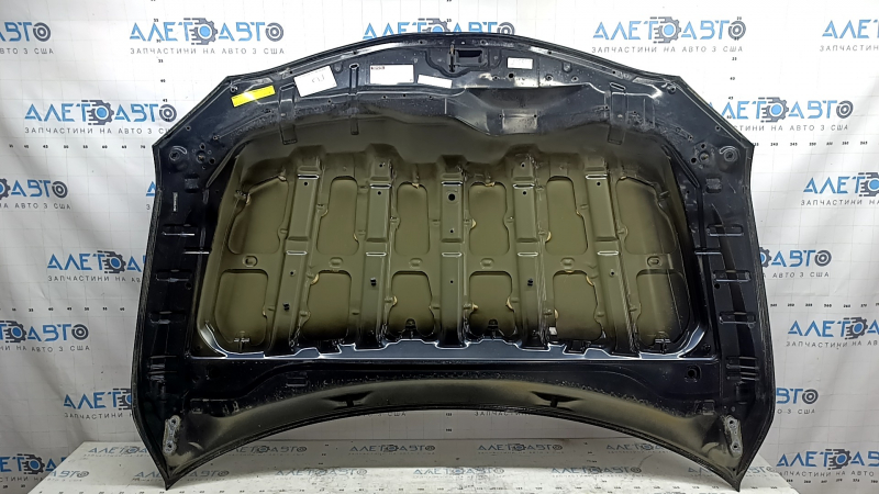 Капот голый Toyota Camry v40 07-11 сталь, черный 202, сколы, царапины