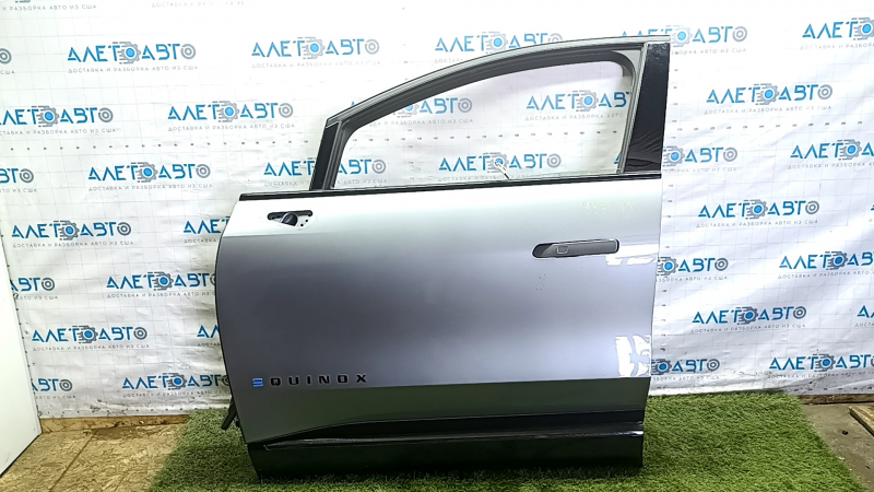 Дверь в сборе передняя левая Chevrolet Equinox EV 24-26 графит GXD, царапина