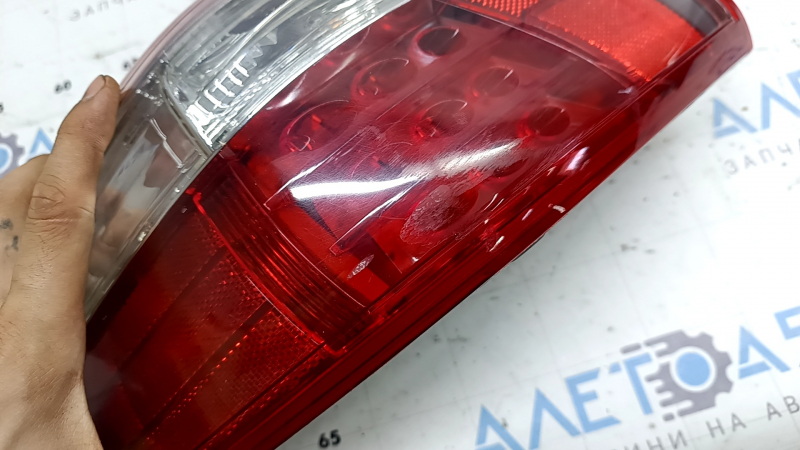 Фонарь внешний крыло левый Toyota Camry v40 07-09 hybrid, потерт