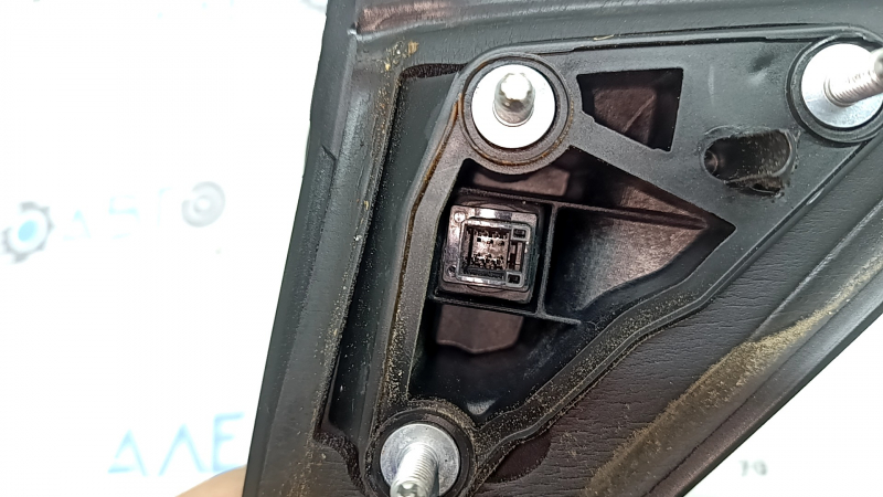 Зеркало боковое левое в сборе Toyota Camry v40 07-11 usa 5 пинов, черное, потерто, скол