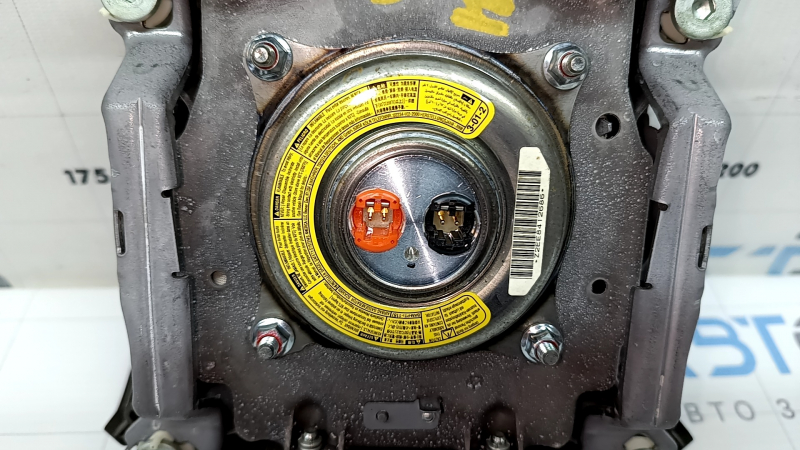 Подушка безпеки airbag в кермо водійська Toyota Camry v40 07-11 коричнева, подряпини, потертий хром