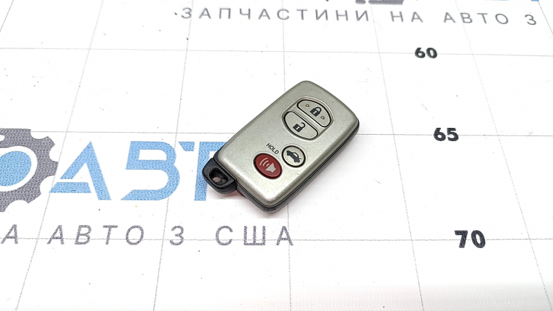 Ключ smart Toyota Camry v40 07-10 4 кнопки, подряпини