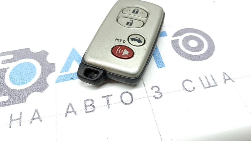 Ключ smart Toyota Camry v40 07-10 4 кнопки, подряпини