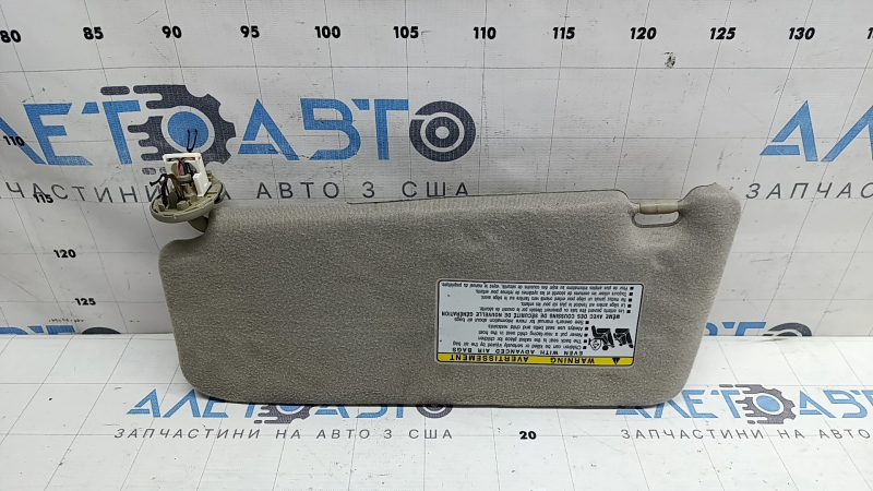Козирок правий Toyota Camry v40 07-11 бежевий, без гачка, під хімчистку, під перешив