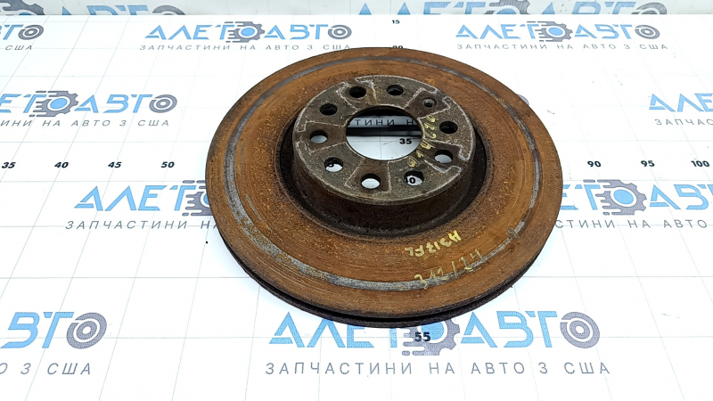 Диск тормозной передний левый Audi A3 8V 15-20 312/24мм, ржавый