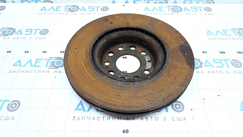 Диск тормозной передний правый Audi A3 8V 15-20 312/24мм, ржавый