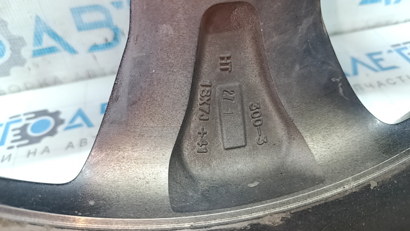 Колісний диск R18 x 7J ET41 Jeep Cherokee KL 19-22 хром, бордюрка