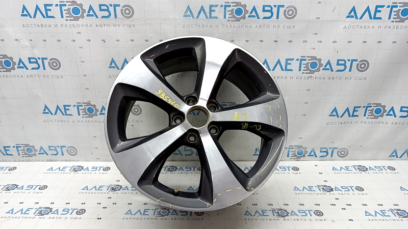 Колісний диск R18 x 7J ET41 Jeep Cherokee KL 19-22 хром, легка бордюрка