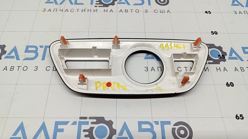 Накладка шифтера КПП Toyota Prius 50 Prime 16-18 черная, царапины