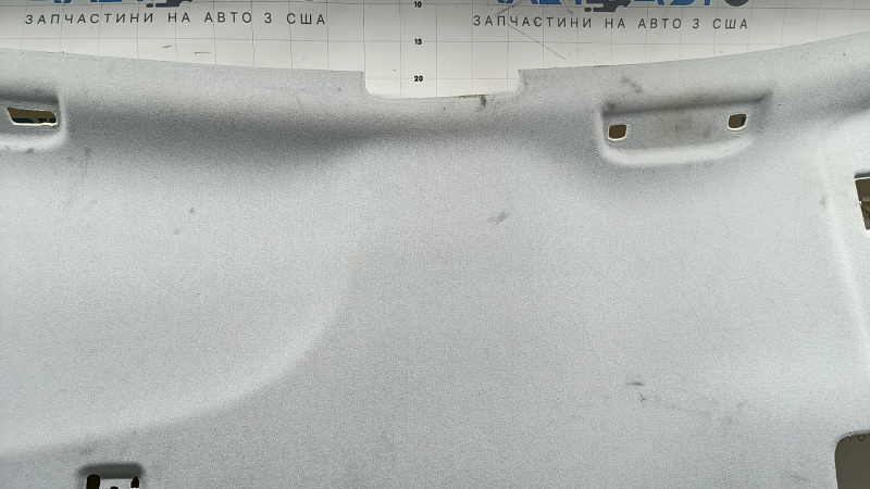 Обшивка потолка Toyota Prius 50 Prime 17-20 серая без люка, под химчистку, заломы