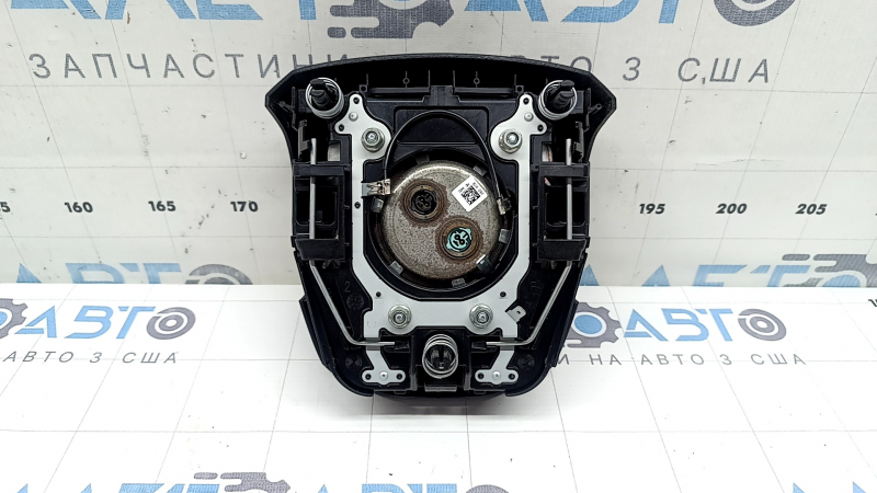 Подушка безопасности airbag в руль водительская Toyota Prius 50 16-22 черная, царапины