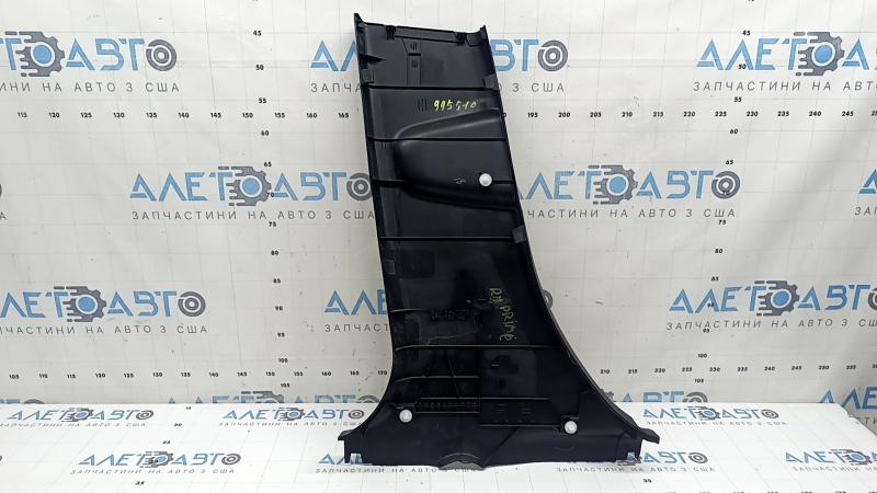 Накладка центральной стойки нижняя правая Toyota Prius 50 Prime 17-20 черная, царапины