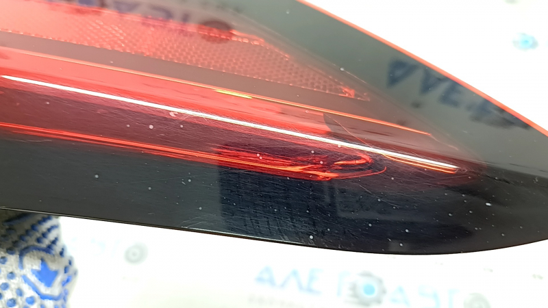 Фонарь внешний крыло левый Nissan Rogue 21-26 галоген + LED, под полировку