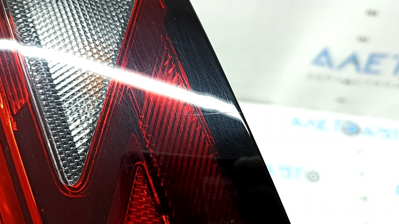 Фонарь внешний крыло левый Nissan Rogue 21-26 галоген + LED, под полировку