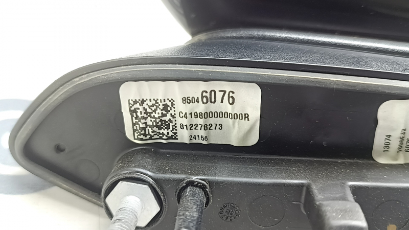 Зеркало боковое левое в сборе Chevrolet Equinox EV 24-26 черное, с камерой, 7 пинов