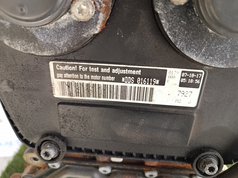 Двигун VW Passat b8 16-19 USA 2.0T TSI DDSA 96к, запустився, компресія 11-11-11-11, іржавий блок