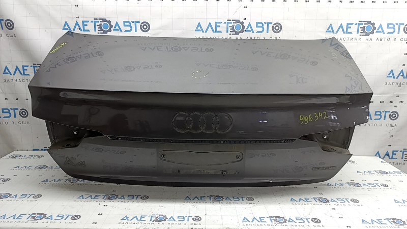 Кришка багажника Audi A4 B9 20-25 графіт LX7H, тичка