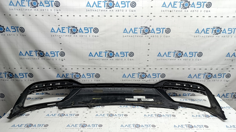 Губа заднього бампера без молдингу Audi A4 B9 20-25 потертості