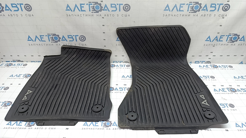 Комплект ковриков салона резина Audi A4 B9 20-25 черный