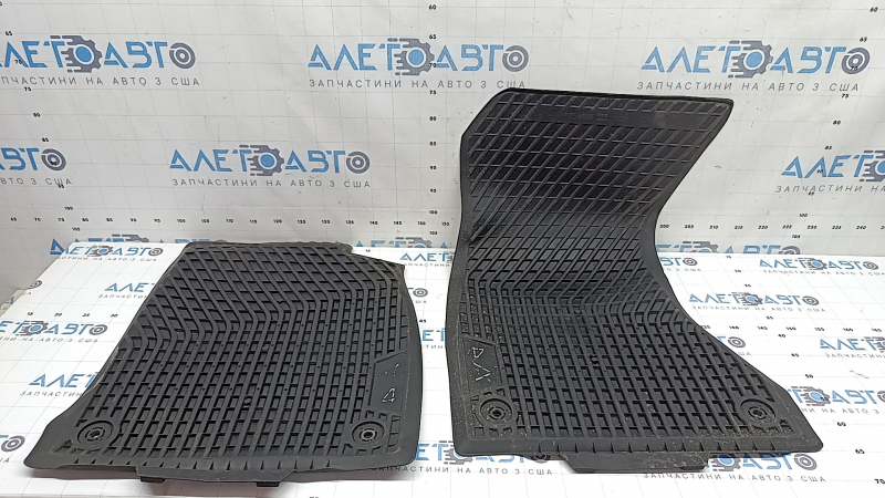 Комплект ковриков салона резина Audi A4 B9 20-25 черный