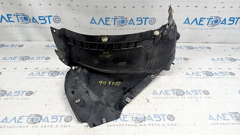 Подкрылок передний правый передняя часть Audi A4 B9 17-25 надлом