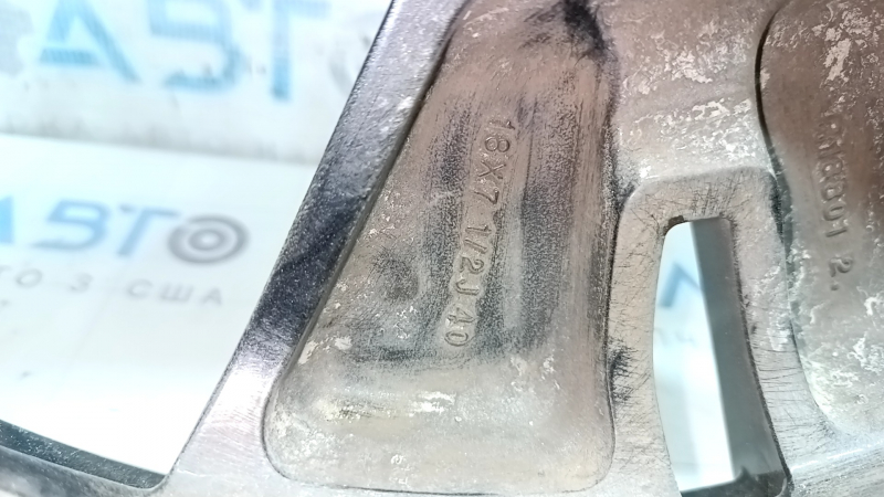 Колісний диск R18 x 7.5J ET40 Nissan Rogue 21-23 бордюрка