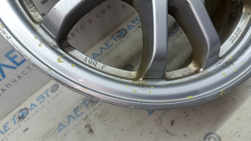 Диск колесный R15x6.5J ET40 Toyota Prius 50 16-22 легкая бордюрка
