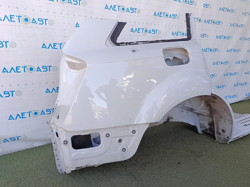 Четверть крыло Audi Q7 4L 2010-2015, хорошее состояние, белая окраска