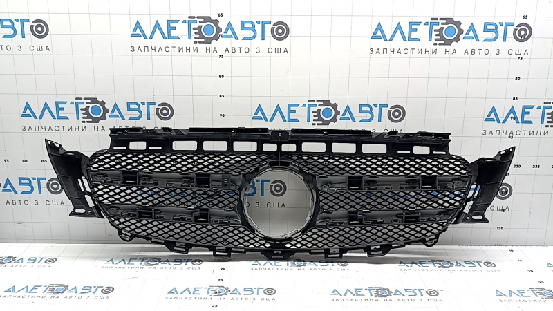 Грати радіатора grill у зборі Mercedes W213 E 17-20 без камери, AMG pkg, без емблеми