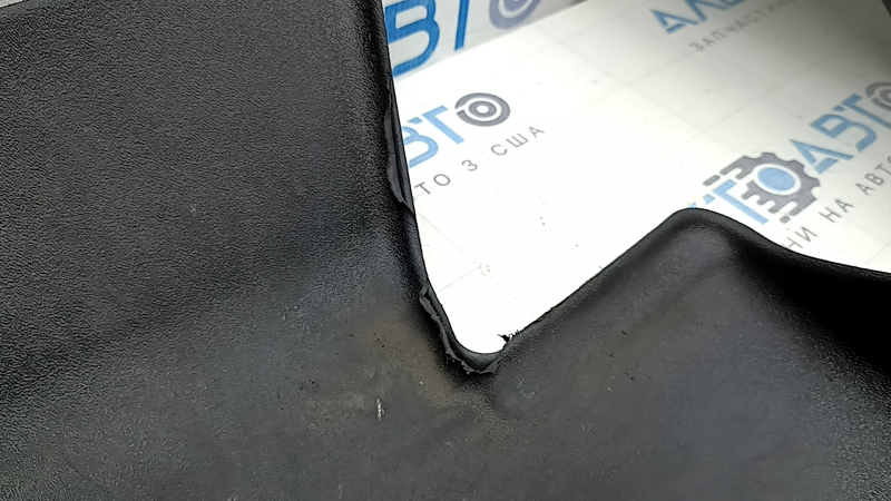 Комплект килимків салону гума BMW X5 F15 14-18 чорний, під 2 ряди, WeatherTech, полізло покриття