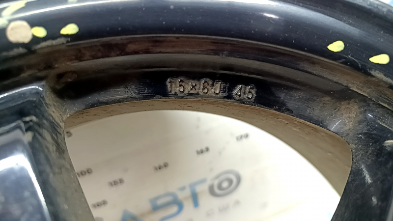 Диск колесный R15 x 6J ET45 5*100 Toyota Prius 30 12-15 рест, легкая бордюрка