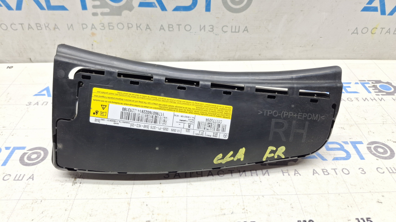 Подушка безпеки airbag переднього правого сидіння Mercedes GLA 14-20