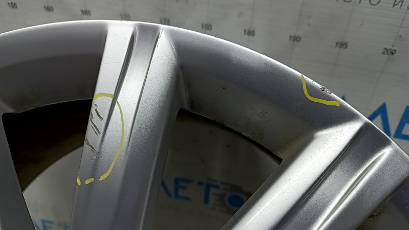 Колісний диск R18 8,0J ET39 Audi A6 C7 12-17 бордюрка, під прокат