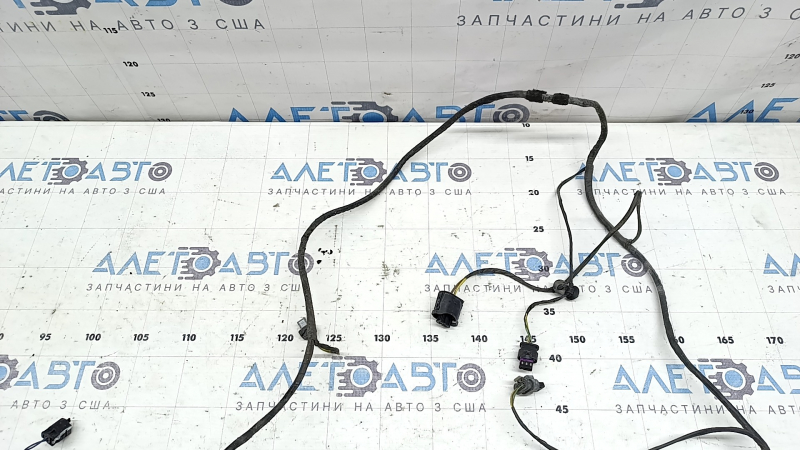Проводка переднього бампера BMW X3 F25 15-17 рест, під птф, парктроніки, датчик температури навколишнього повітря та камеру