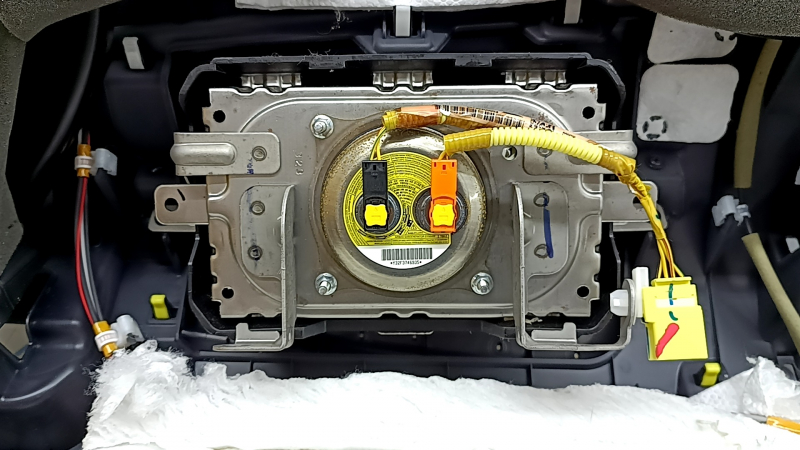Торпедо передня панель AIRBAG Toyota Camry v50 12-14 usa чорна