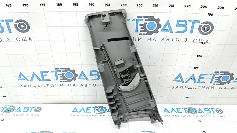 Накладка центральної стійки верхній ремінь правий Toyota Camry v50 12-14 usa сіра, потерта