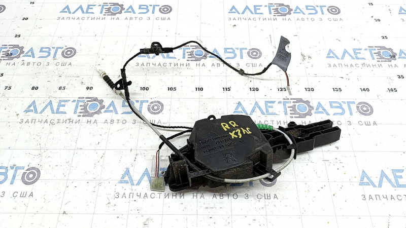 Механизм ручки двери задней правой BMW X3 F25 11-17 с тросом и подсветкой