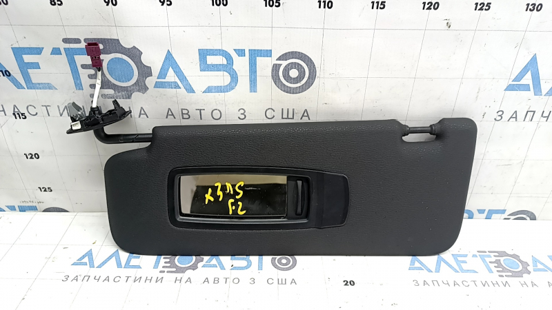 Козирок лівий BMW X3 F25 11-17 чорний, без гачка