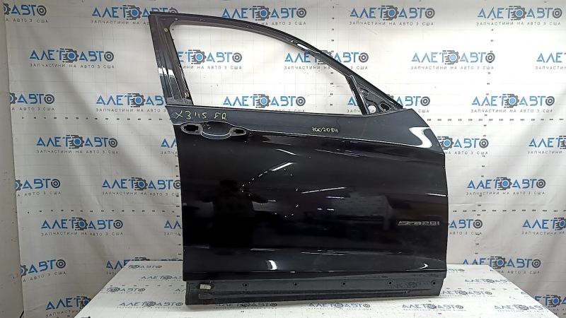 Дверь голая передняя правая BMW X3 F25 11-17 черный 475, потерта