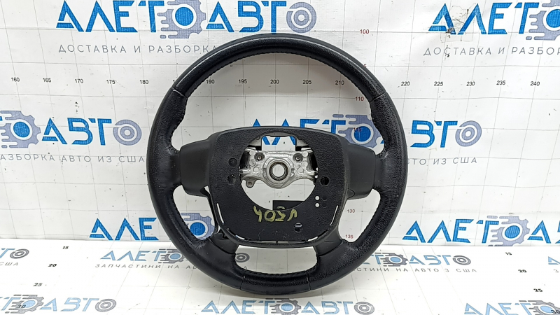 Руль голый Toyota Camry v50 12-14 usa LE, XLE, кожа, черный, царапина