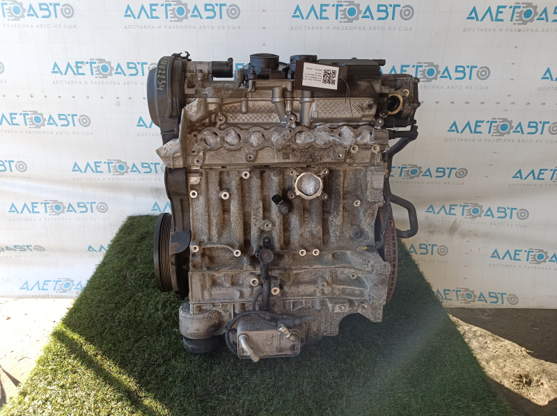 Двигатель Volvo XC90 16-17 B4204T27 2.0T T6 130к, компрессия 12-12-12-12, запустился, ржавый маховик