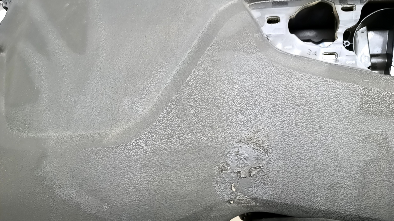 Торпедо передняя панель без AIRBAG Audi Q8 19-25 черная, в копоти, оплавлена