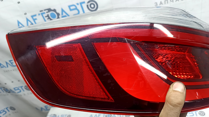 Ліхтар зовнішній крило лівий Honda Insight 19-22 led, подряпини