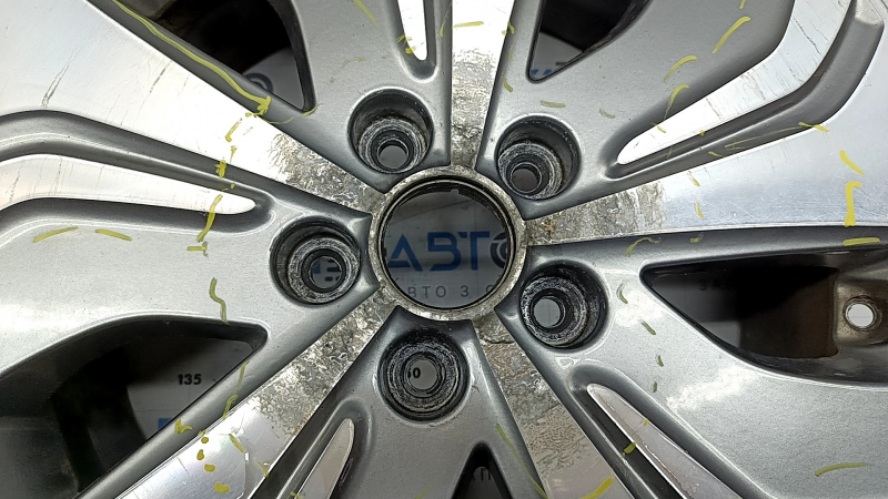 Колісний диск R17х6.5J Hyundai Sonata 13-15 здулося покриття
