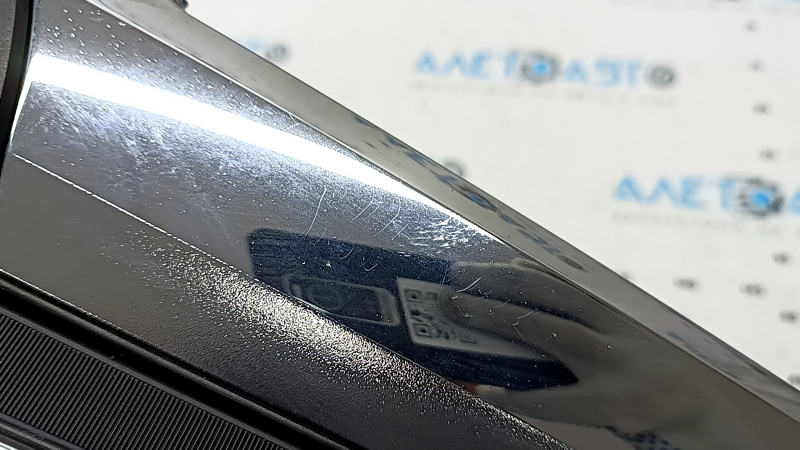 Решетка радиатора grill в сборе Subaru Forester 19-21 SK верхняя хром, с эмблемой, тычки, царапины