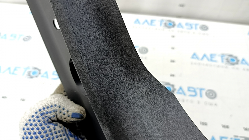 Накладка управления водительским сиденьем Subaru Forester 19-24 SK черная, под электро, царапины, под чистку