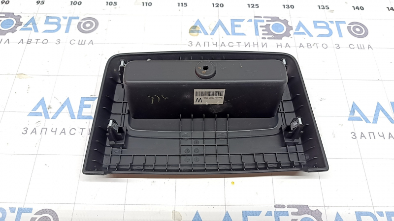 Накладка центральної консолі задня Nissan Murano z52 19-24 верхня, чорна, подряпини