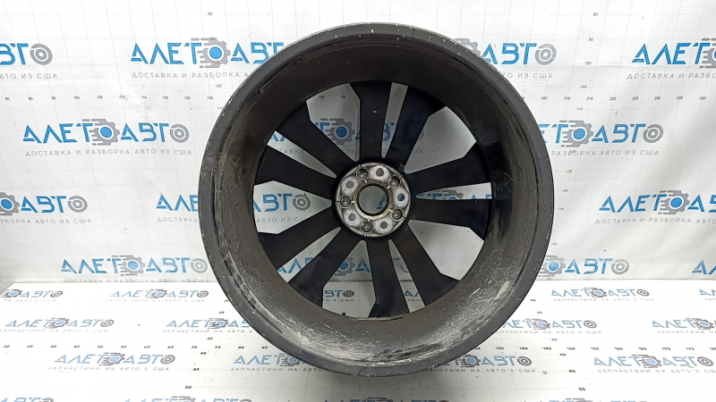 Диск колесный R22 x 10J ET21 Audi Q8 19-23 бордюрка, вмятина